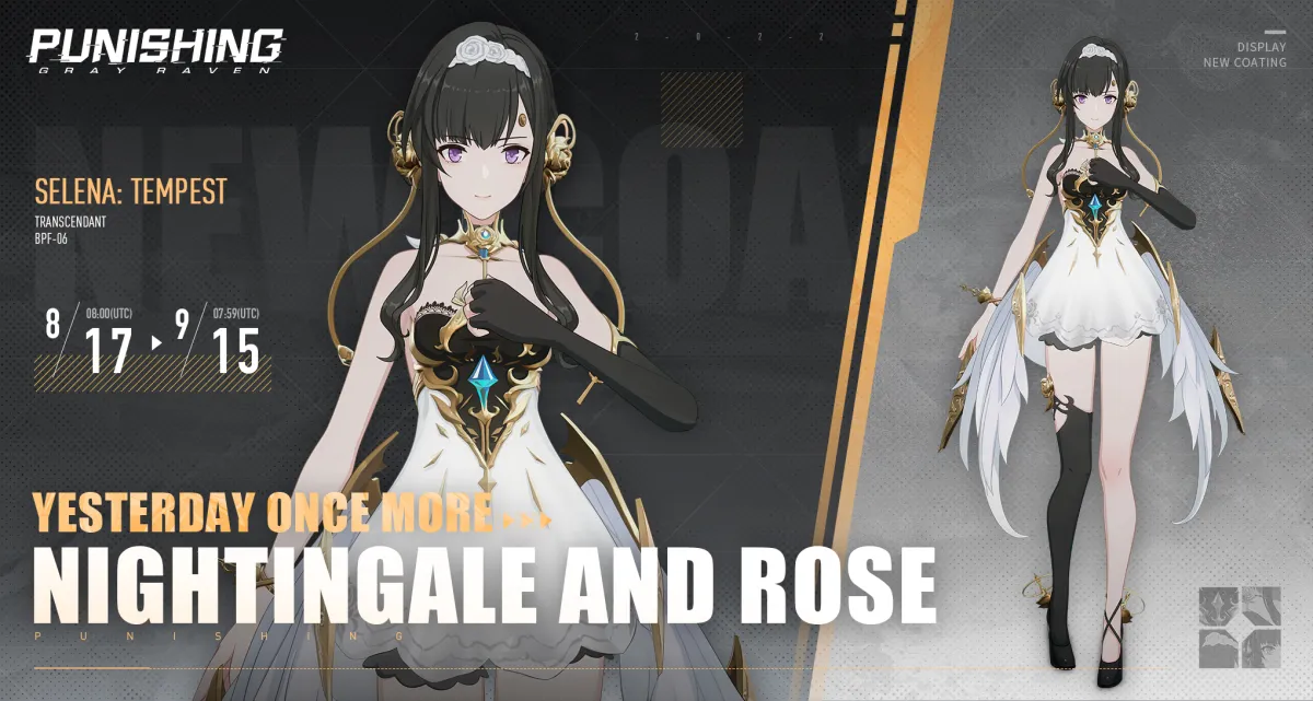 Punishing: Gray Raven - Atualização de outono “Echo of Aria” está chegando!