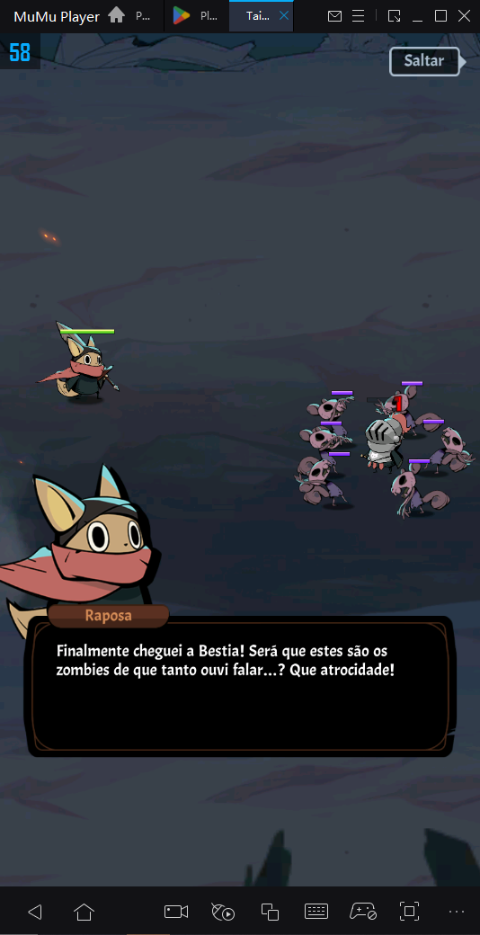 Como jogar Tailed Demon Slayer no PC com Emulador Android