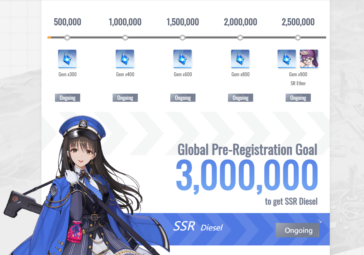 GODDESS OF VICTORY: NIKKE pre-register