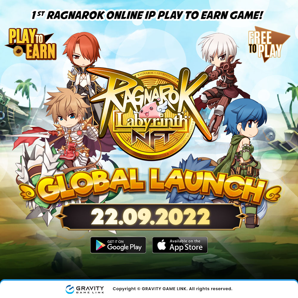 Tomorrow, Ragnarok Labyrinth NFT will be available worldwide on Android