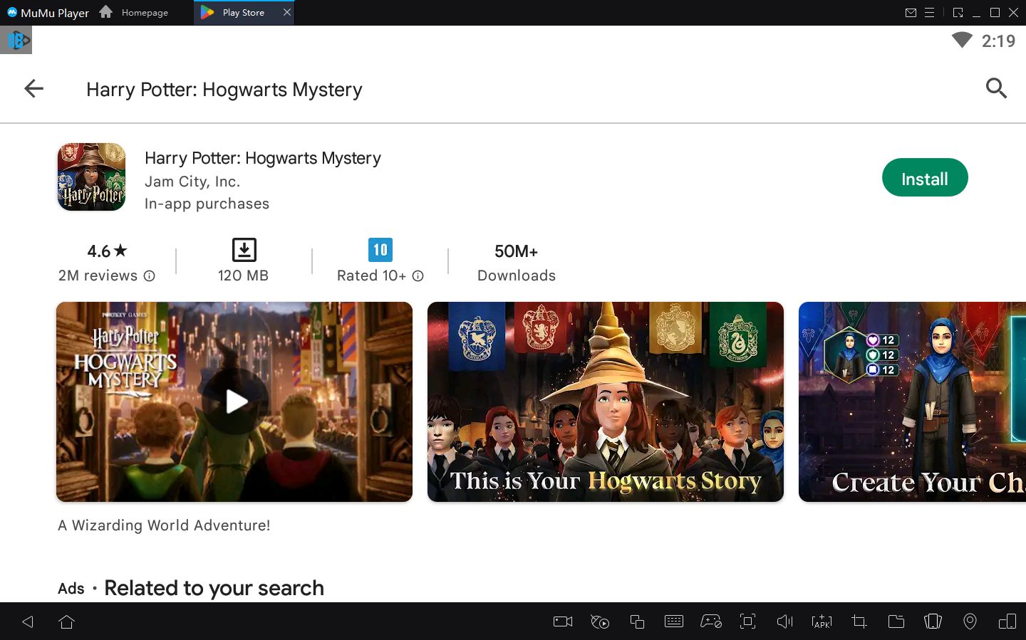 Como jogar Harry Potter: Hogwarts Mystery no PC com Emulador Android