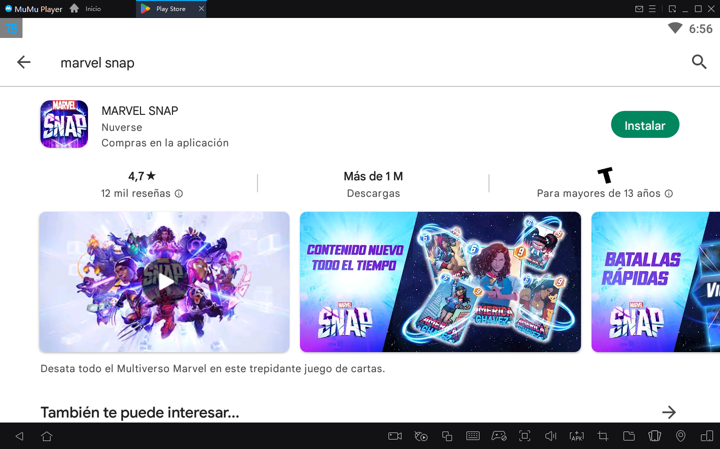 Como jogar MARVEL SNAP no PC com Emulador Android