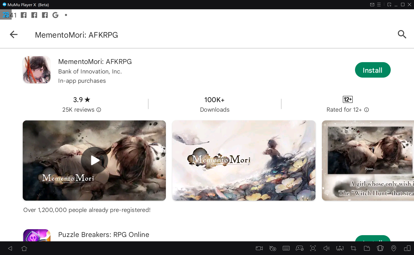 Como jogar MementoMori: AFKRPG no PC com Emulador Android