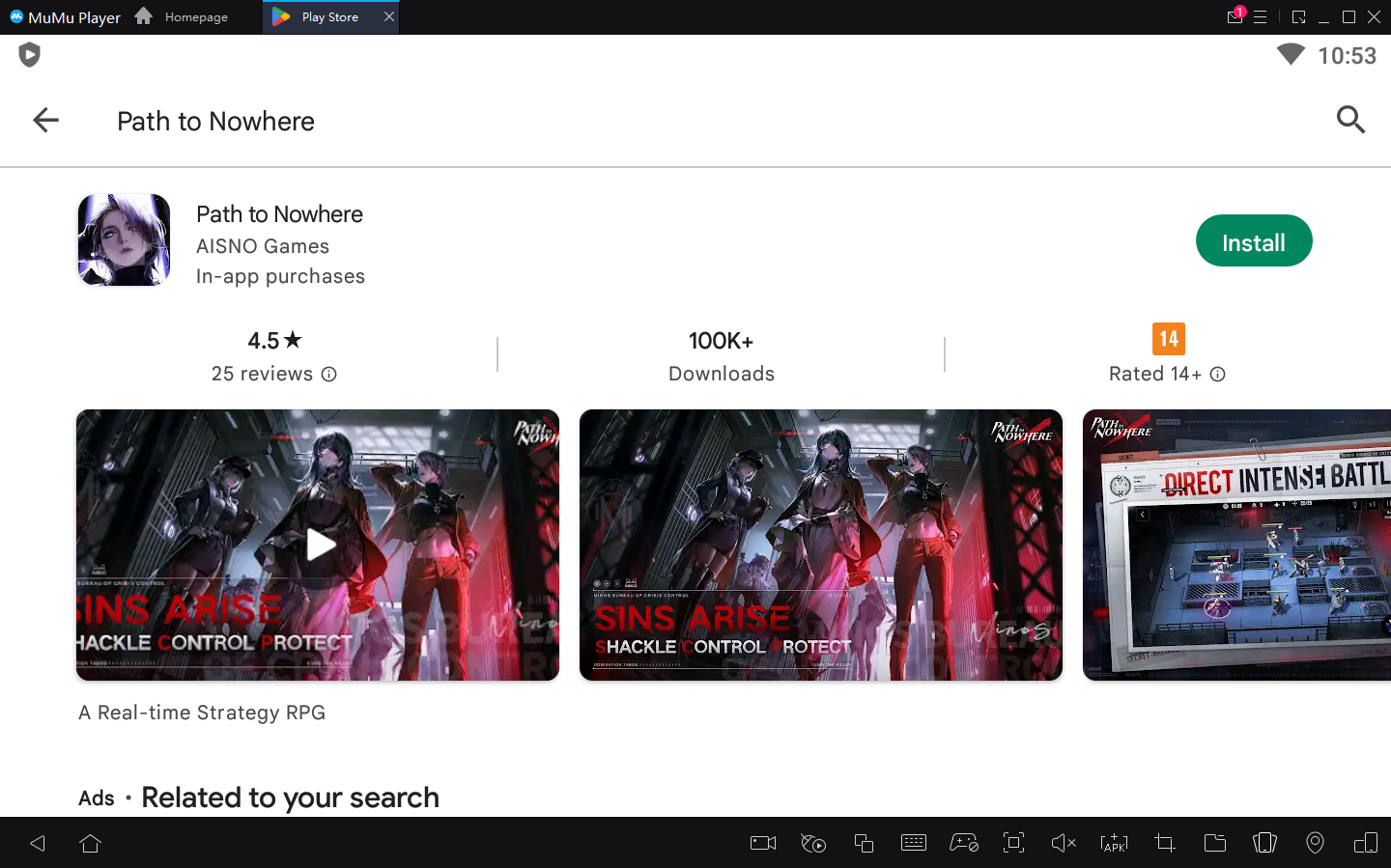 Como jogar Path to Nowhere no PC com Emulador Android