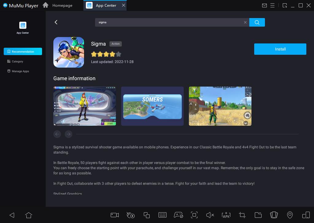 unduh Sigma battle royale di PC