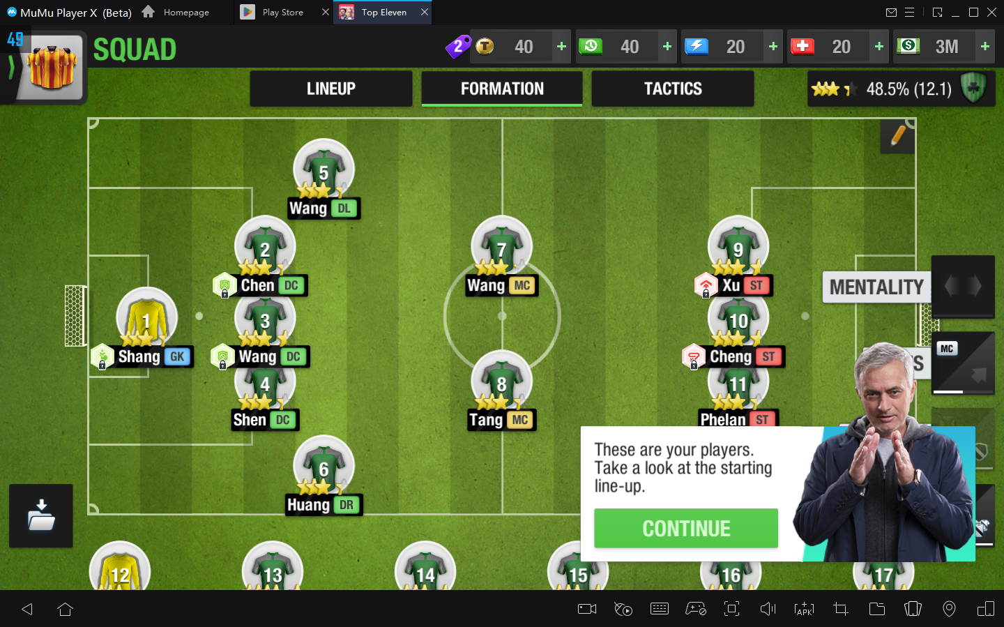 Como jogar Top Eleven no PC com Emulador Android