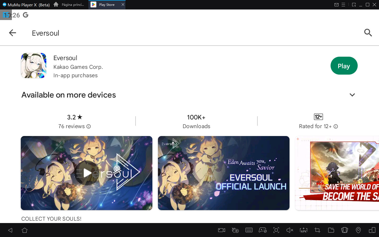 Como jogar Eversoul no PC com Emulador Android