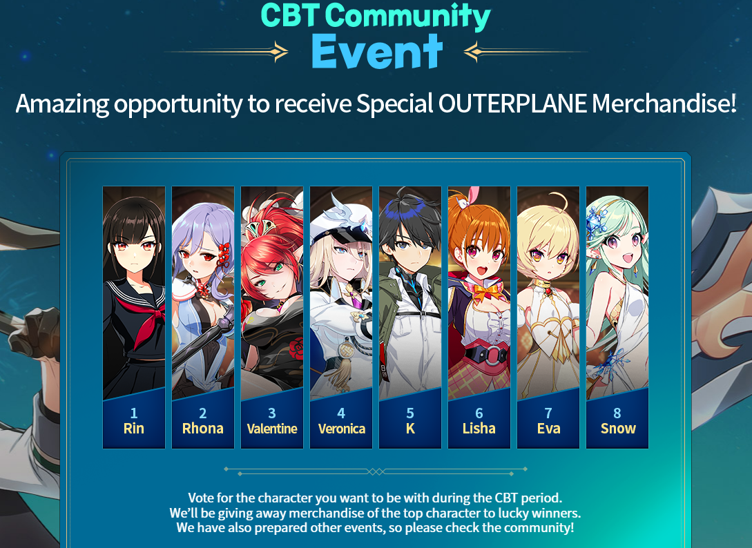 OUTERPLANE CBT Begins now - How to Pre-register