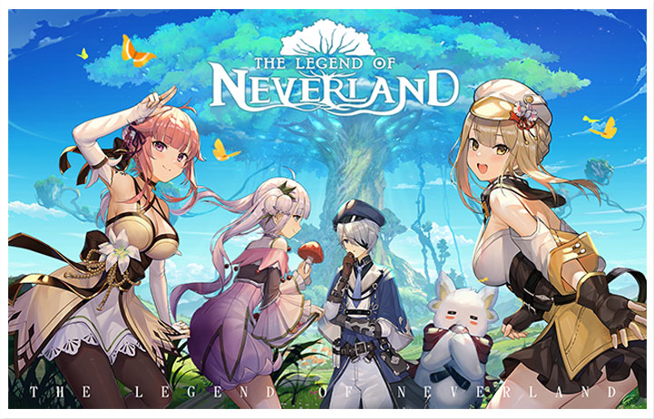 The Legend of Neverland 4 characters