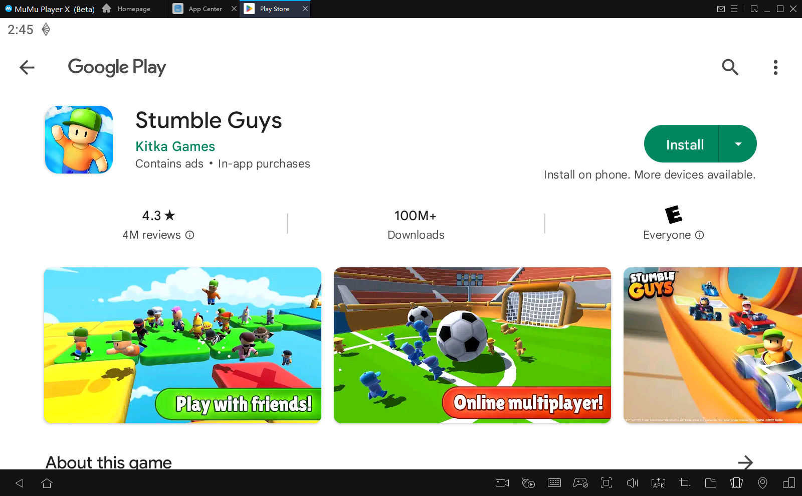 stumble guys install guide