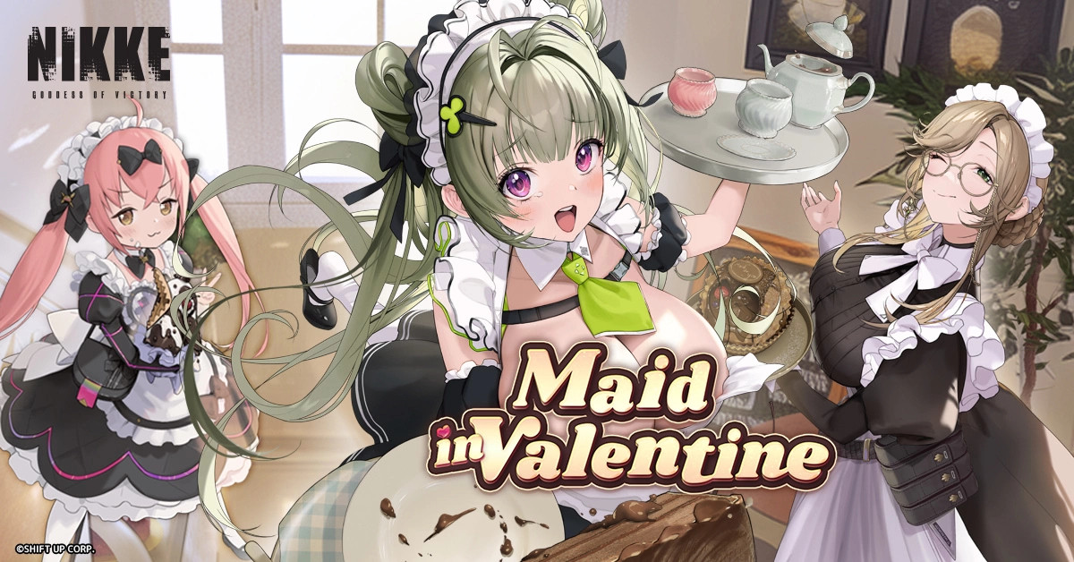 goddess of victory nikke maid in valentine event