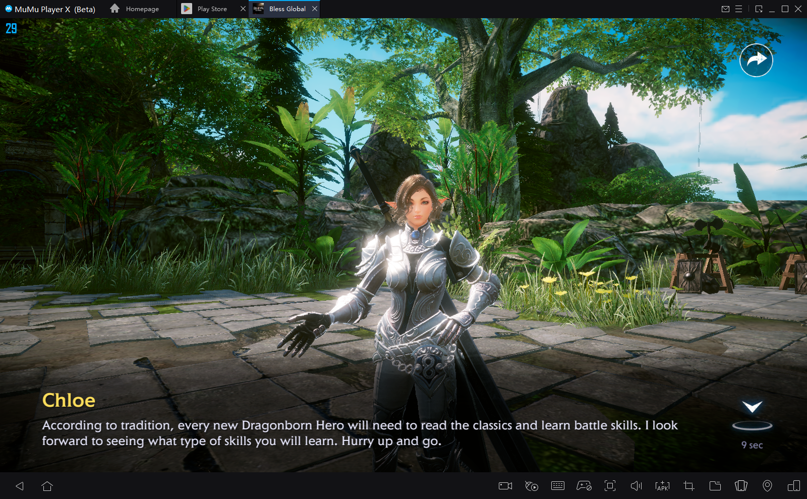 Como jogar BLESS GLOBAL no PC com Emulador Android