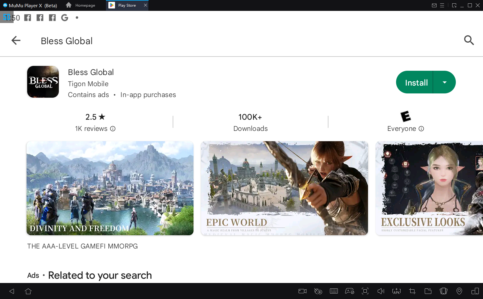 Como jogar BLESS GLOBAL no PC com Emulador Android