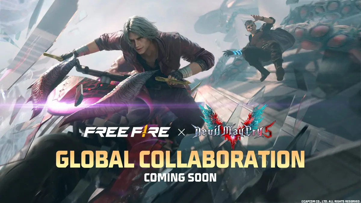 free fire devil may cry five collaboration