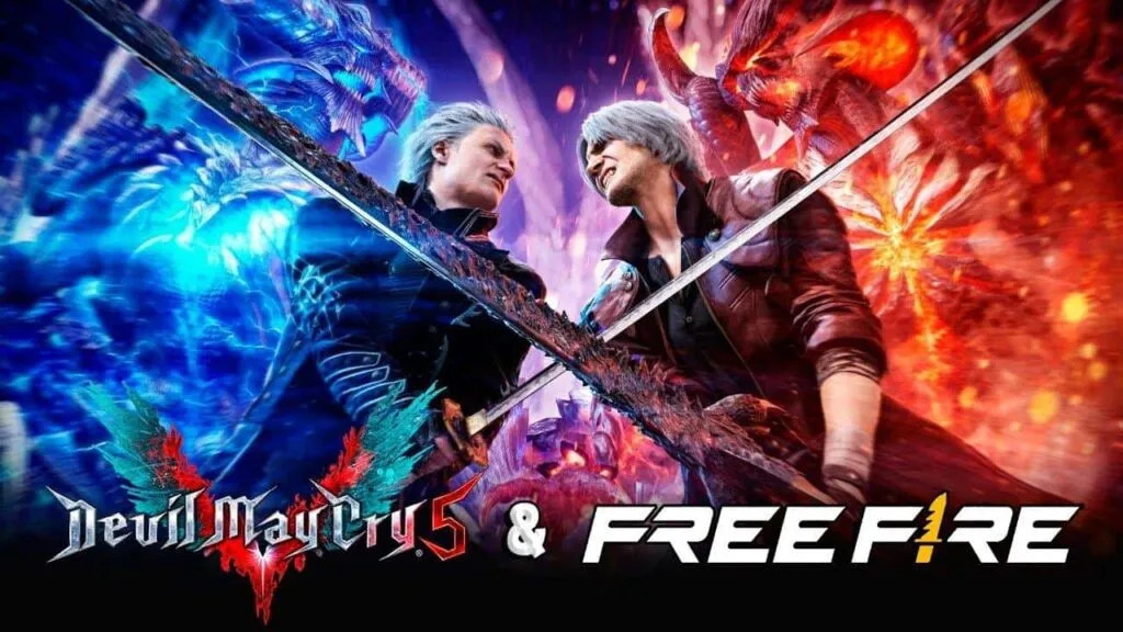 free fire devil may cry five colloboration