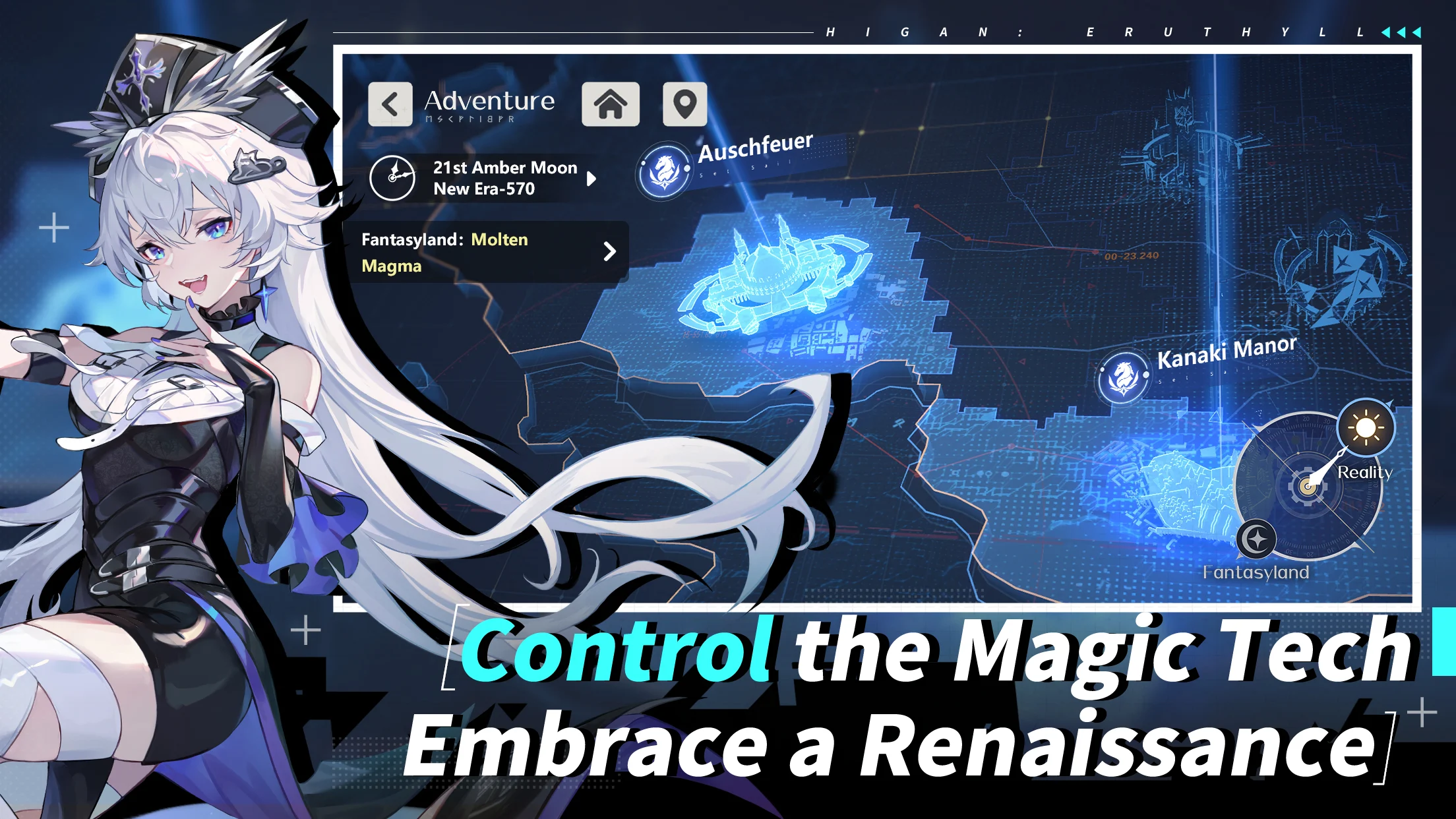 Higan: Eruthyll summoning system
