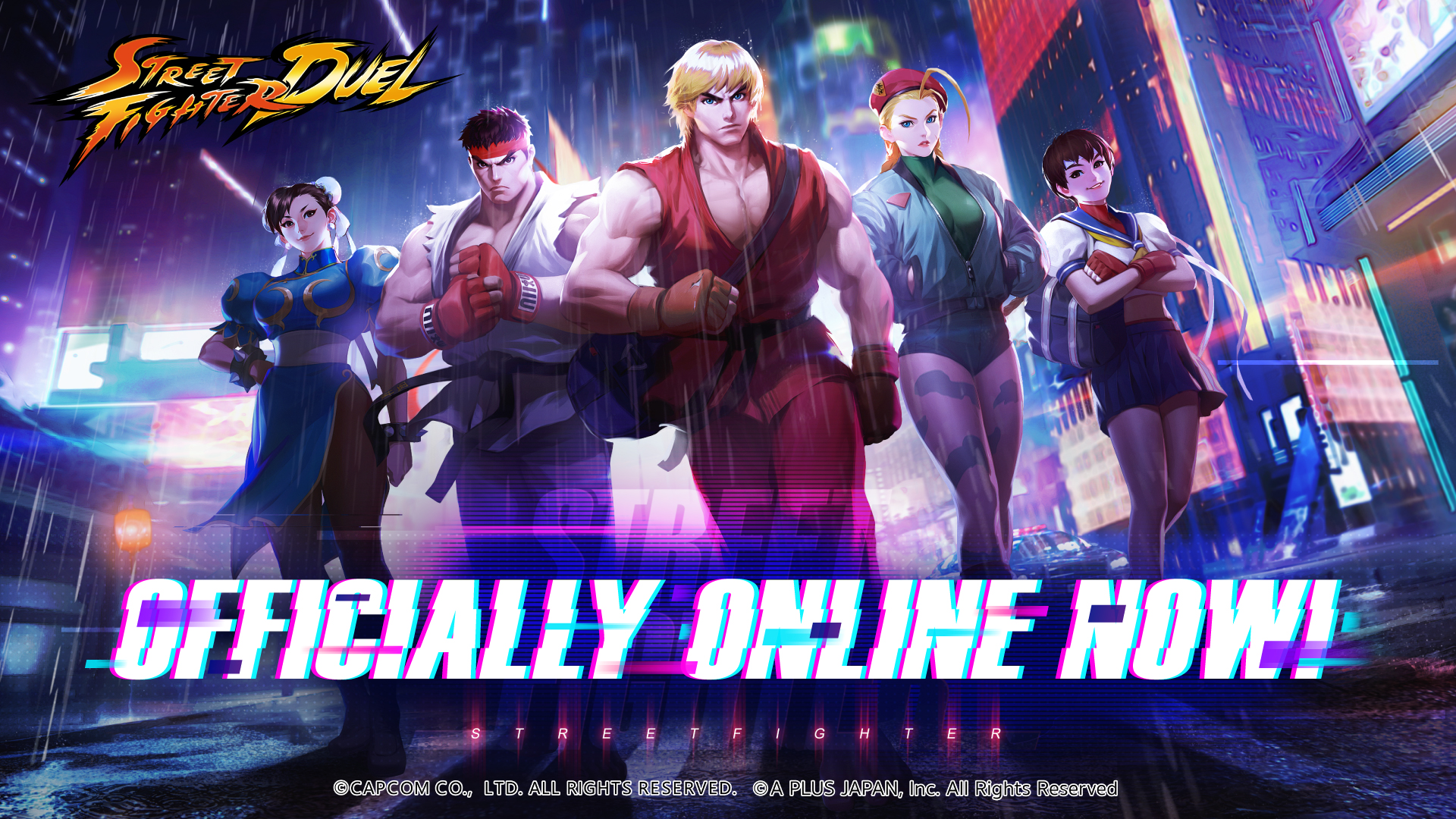 street fighter duel launch
