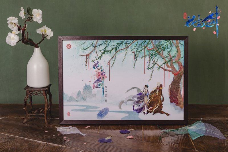 《花与剑》× 携手非遗押花传承人,绘出初唐情