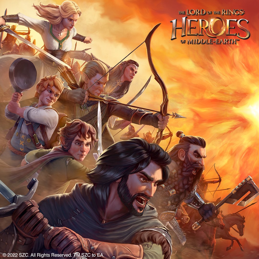 lotr heroes of middle earth release date