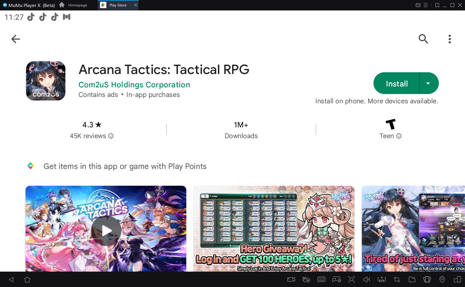 Arcana Tactics on PC