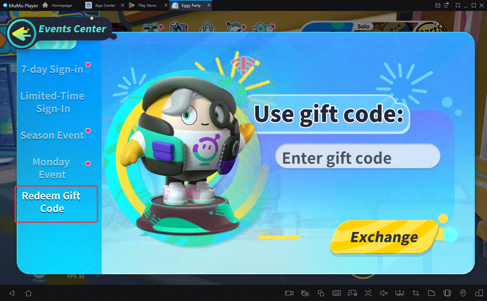eggy party codes