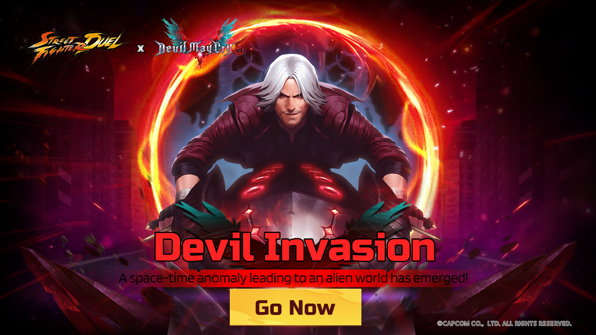 street fighter duel devil may cry v collaboration