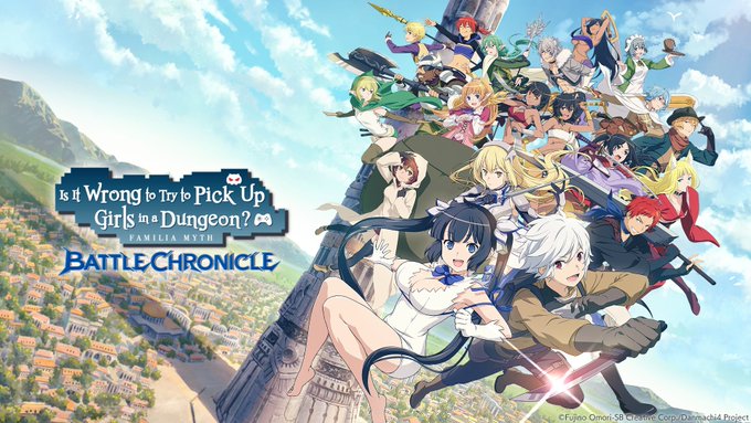 danmachi battle chronicle release date