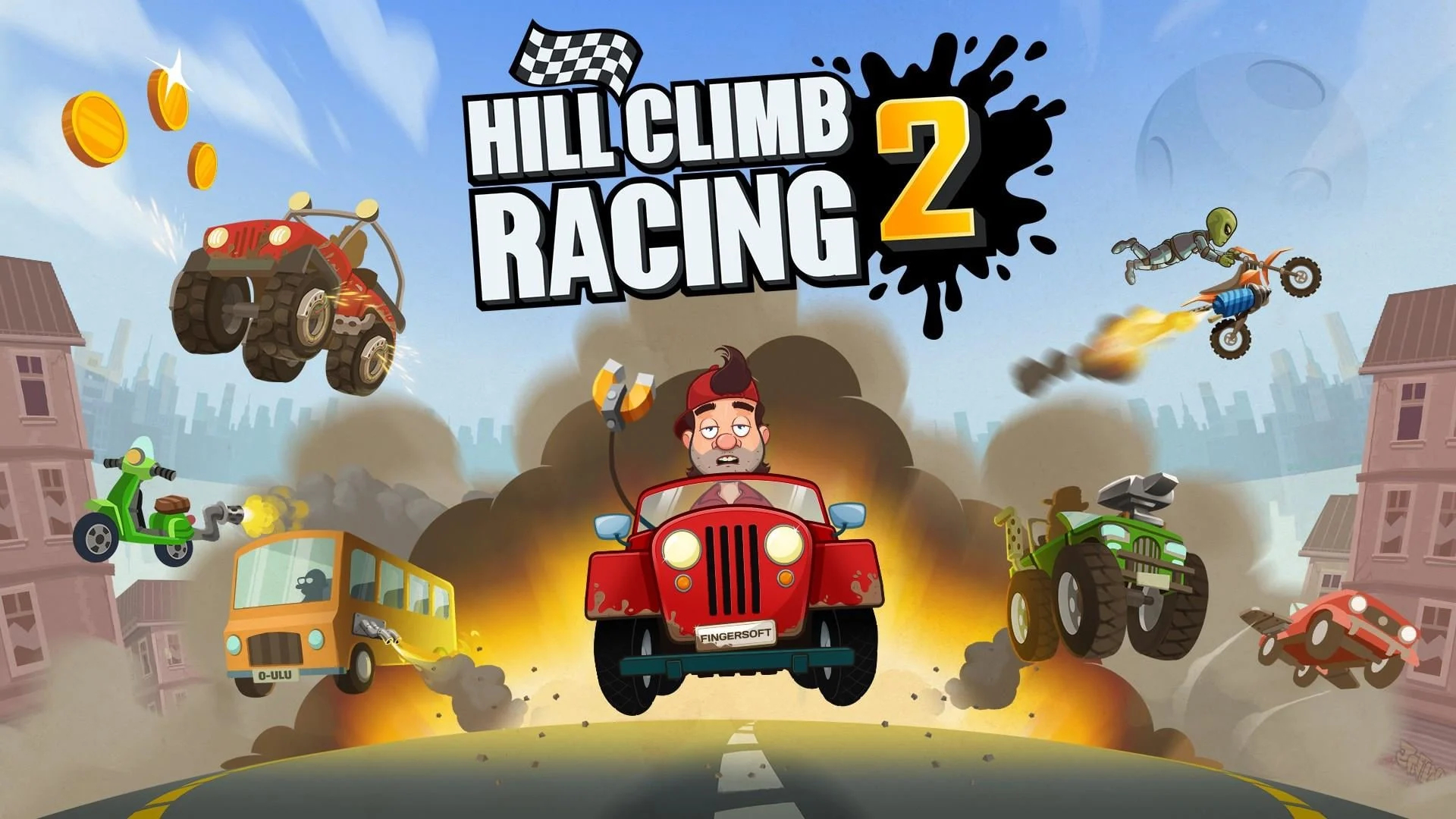 Hill Climb Racing 2 on PC