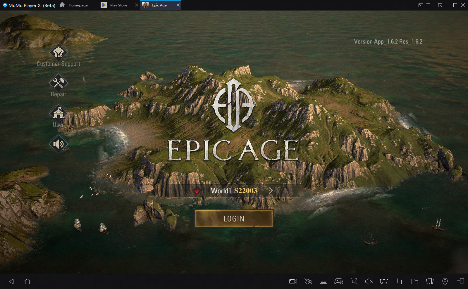 play epic age on pc