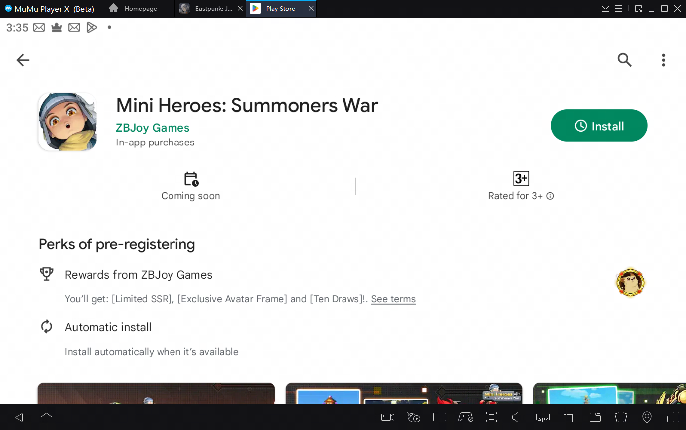 Mini Heroes: Summoners War on PC