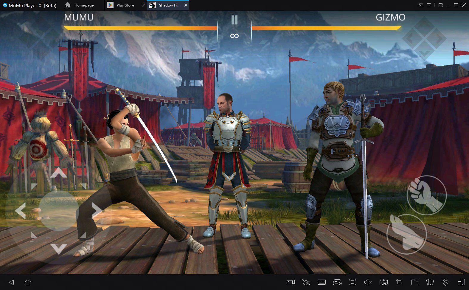 play shadow fight 3 on pc