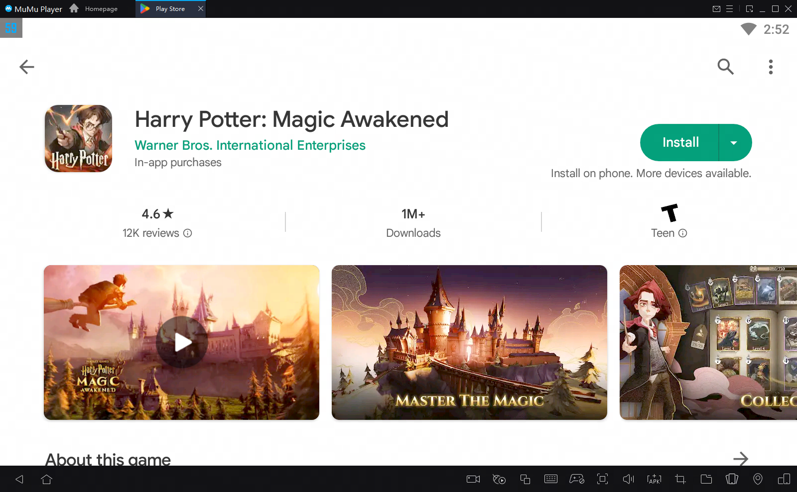 Harry Potter: Magic Awakened on PC