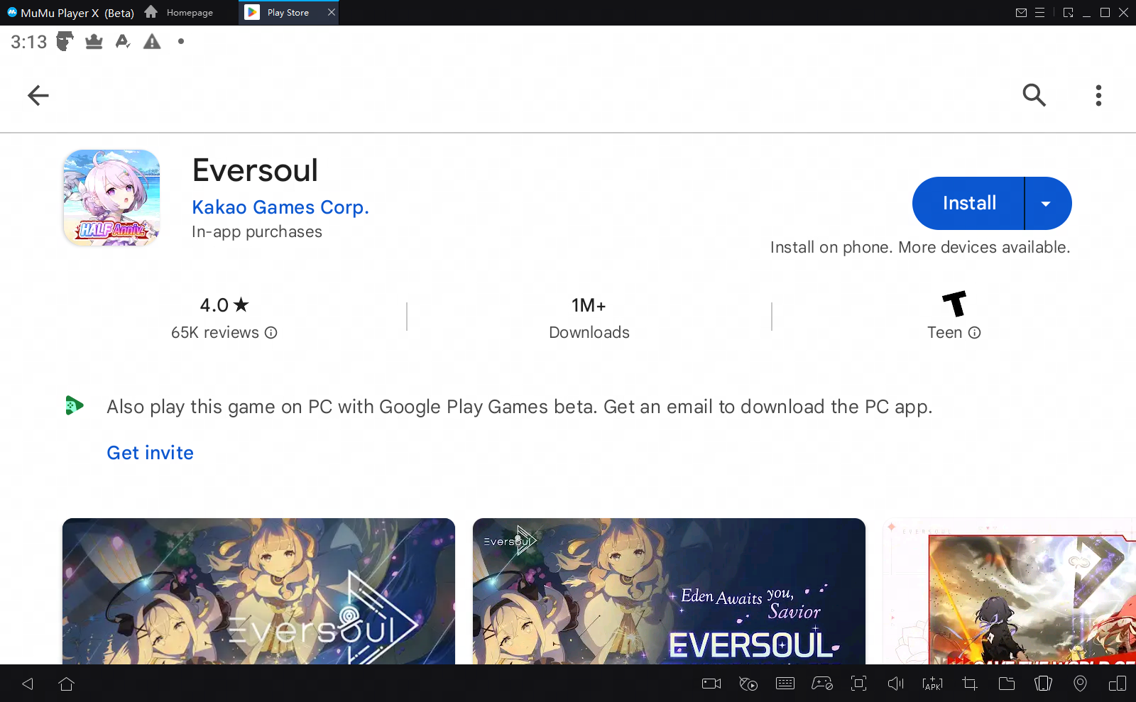 Eversoul on PC