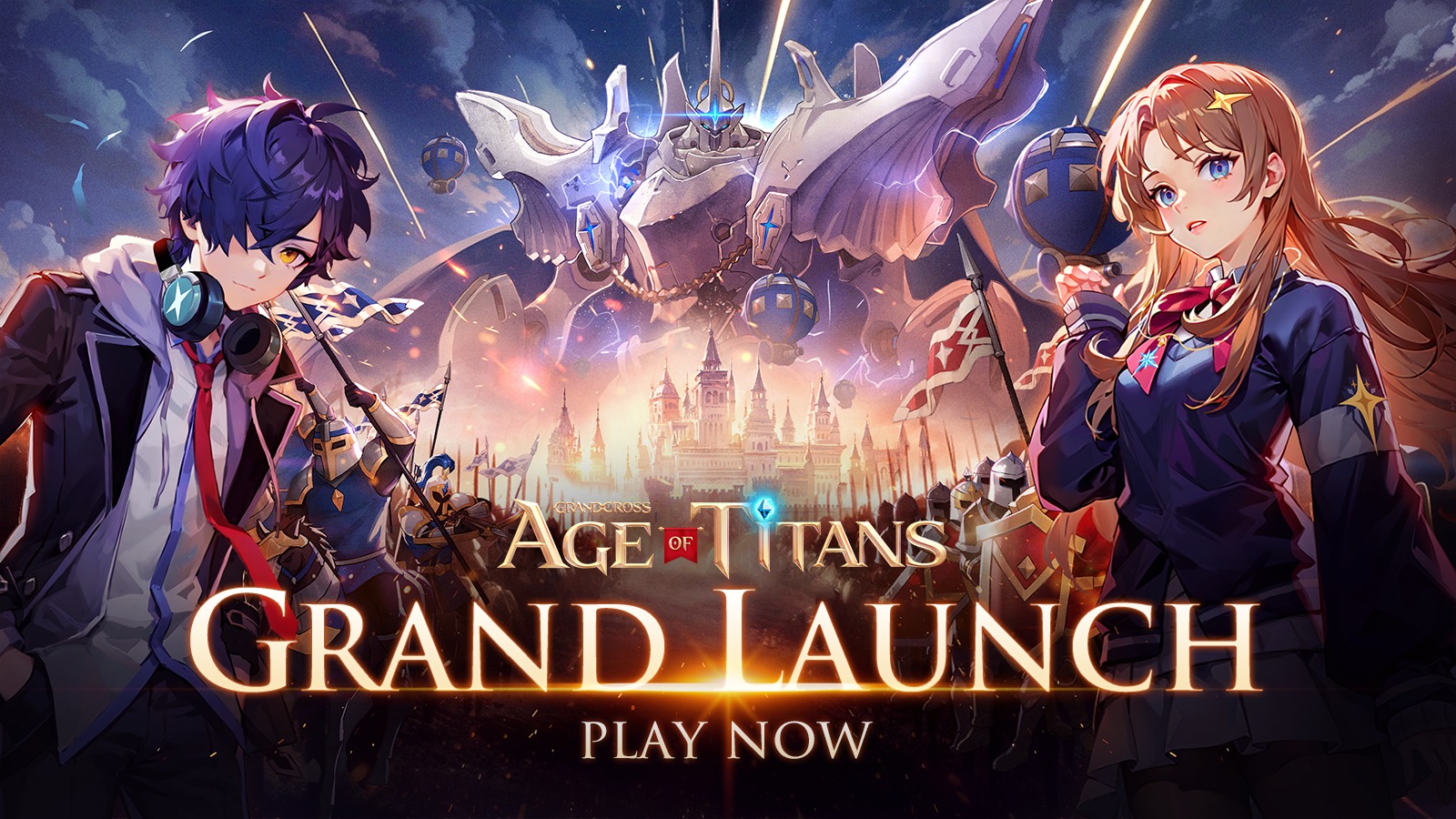 GRAND CROSS : Age of Titans on PC