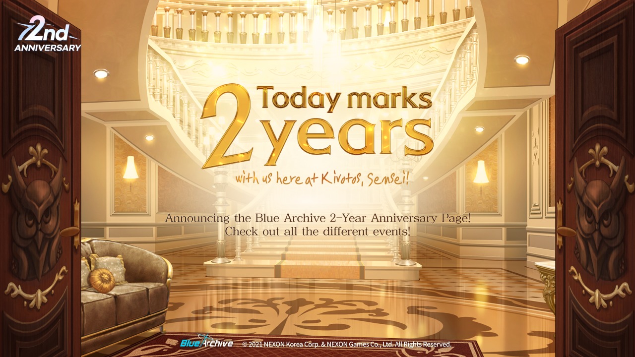 blue archive 2nd anniversary