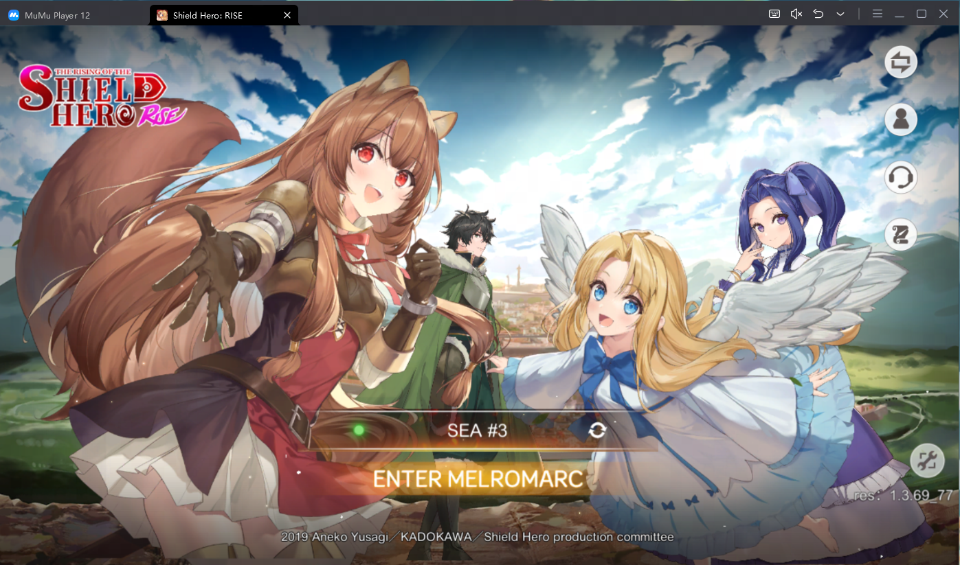 play shield hero rise on pc