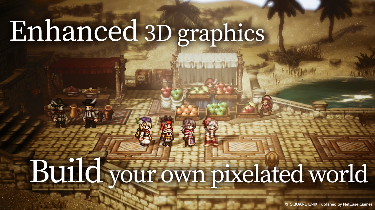 Mobile Game Octopath Traveler: Champions of the Continent arriving