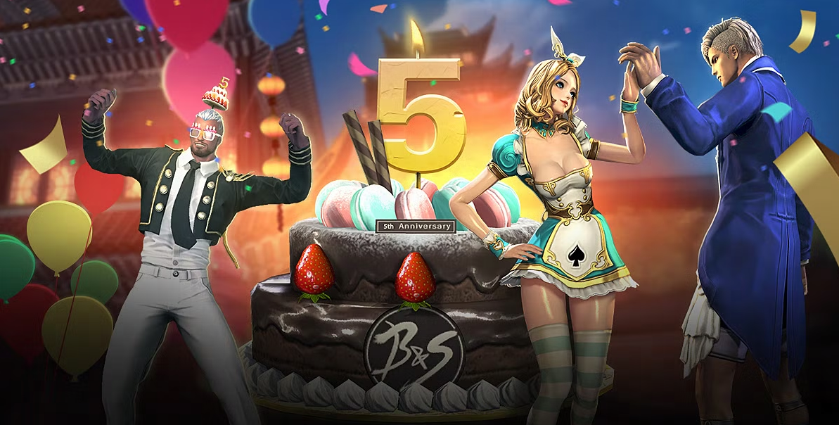 blade and soul revolution 5th anniversary