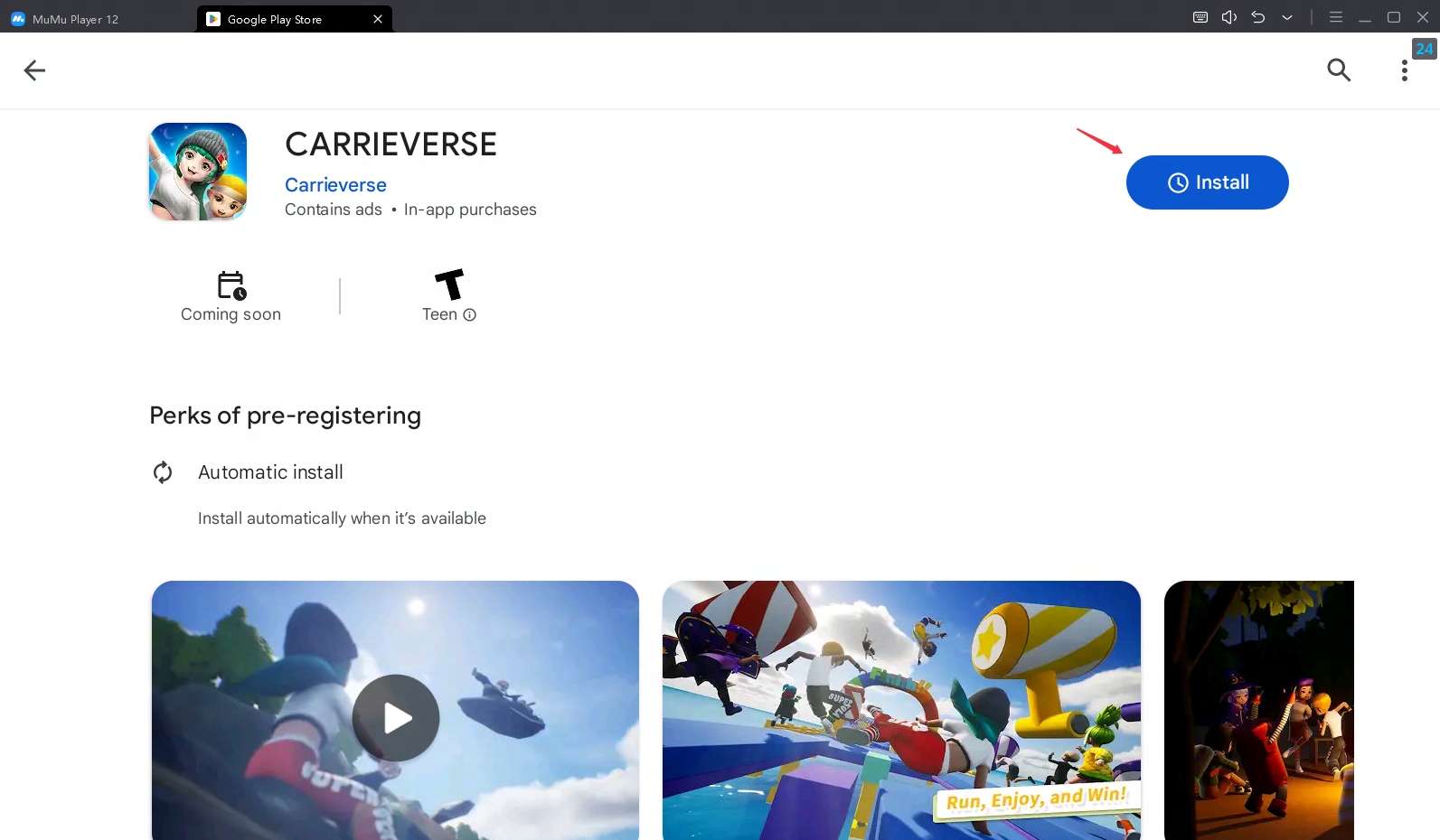 play carrieverse on pc