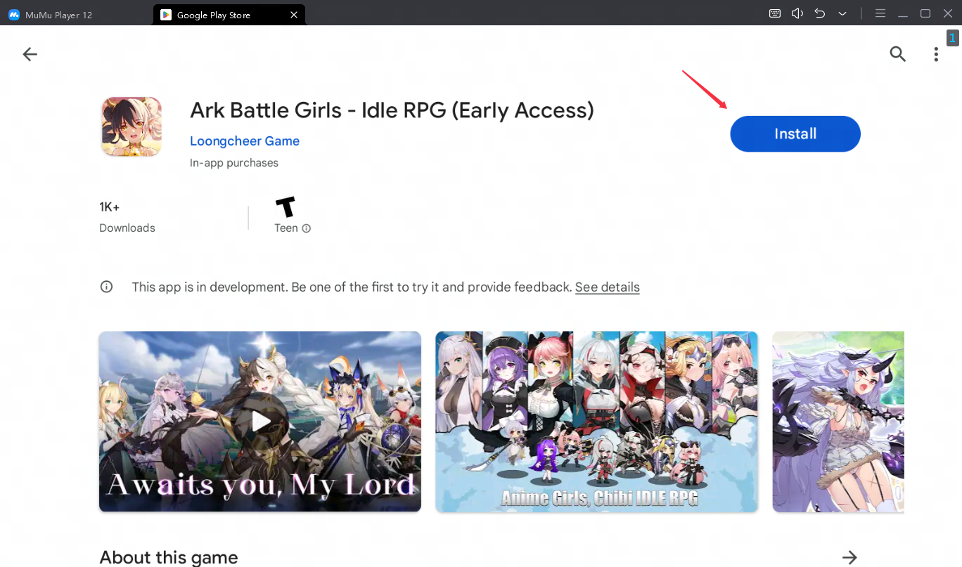 ark battle girls rpg open beta test
