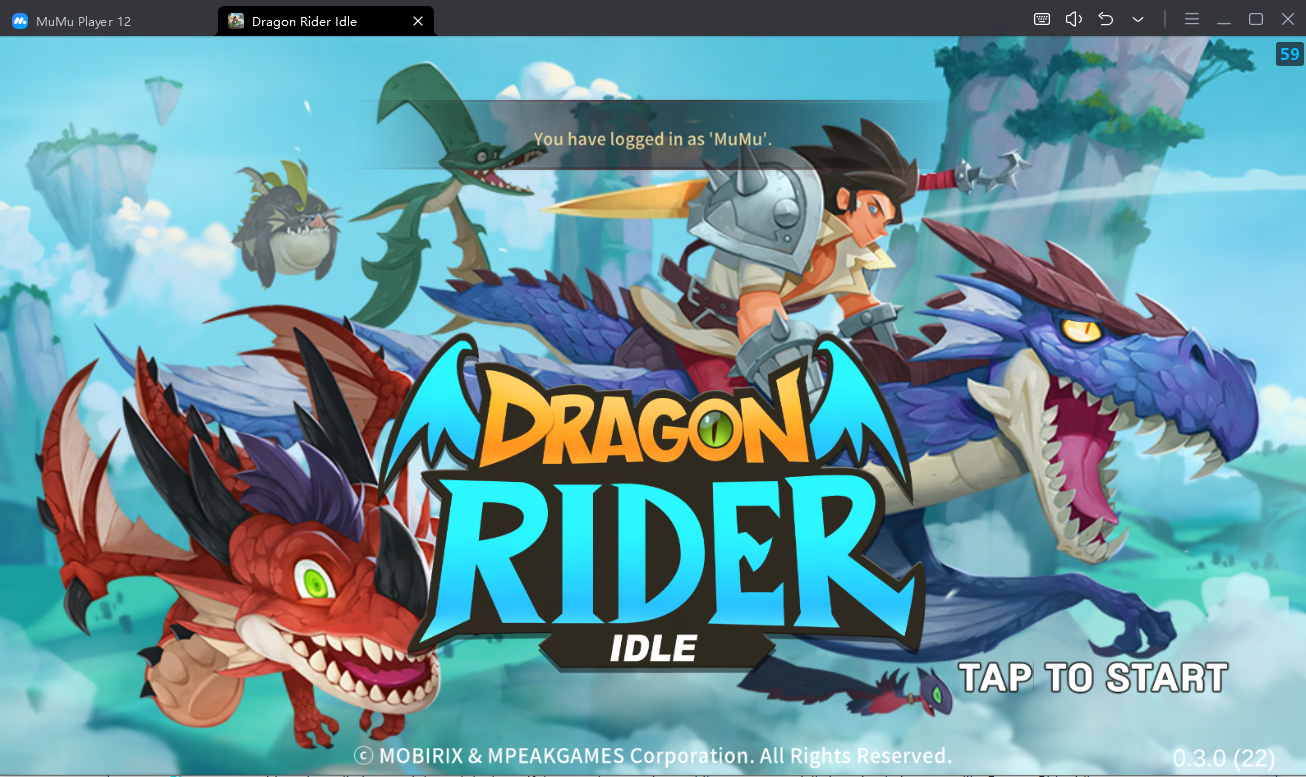 play dragon rider idle on pc