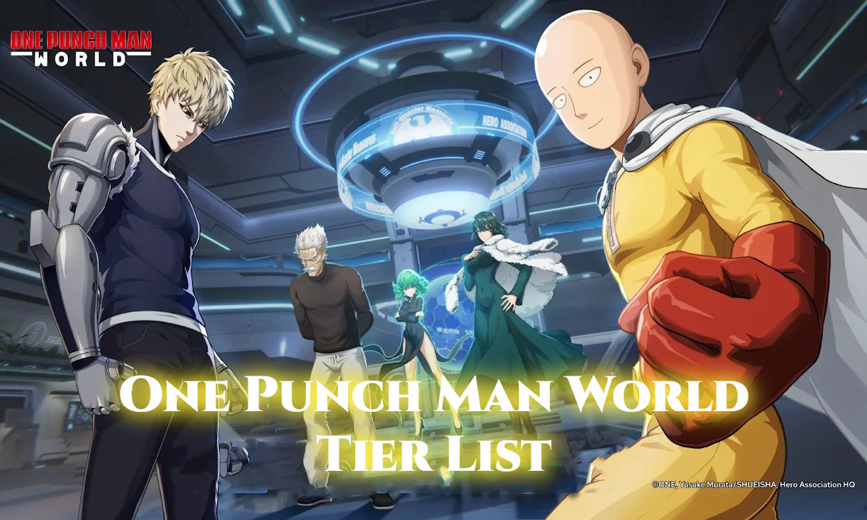 one punch man world tier list