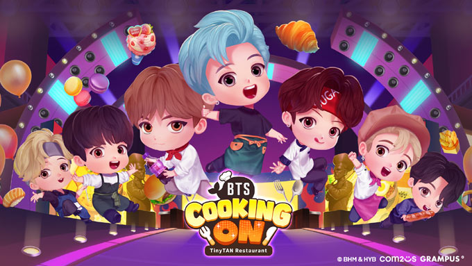 BTS 쿠킹온: 타이니탄 레스토랑-방탄소년단
