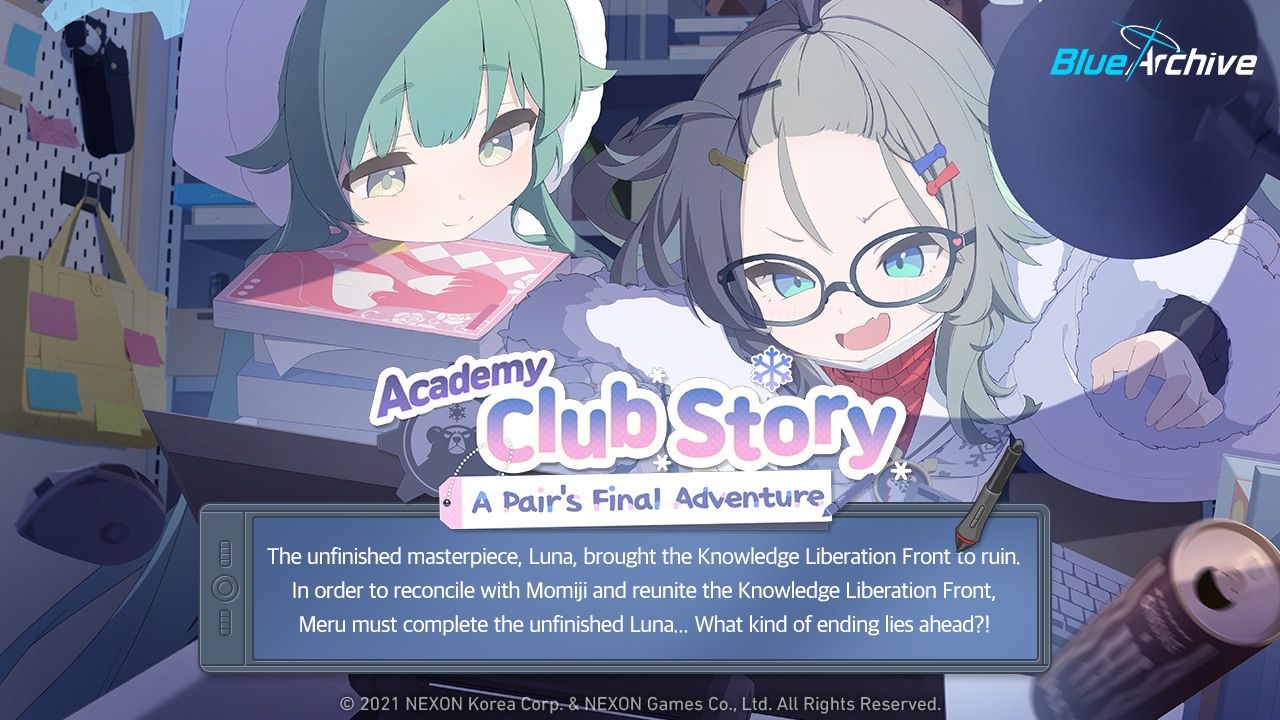 blue archive academy club story event