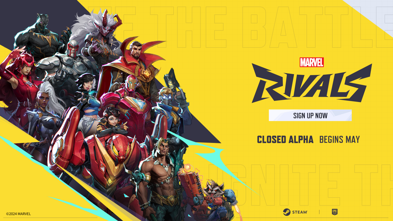 MARVEL RIVALS CLOSED ALPHA TEST BEGINS IN MAY! _Marvel Rivals - The ...