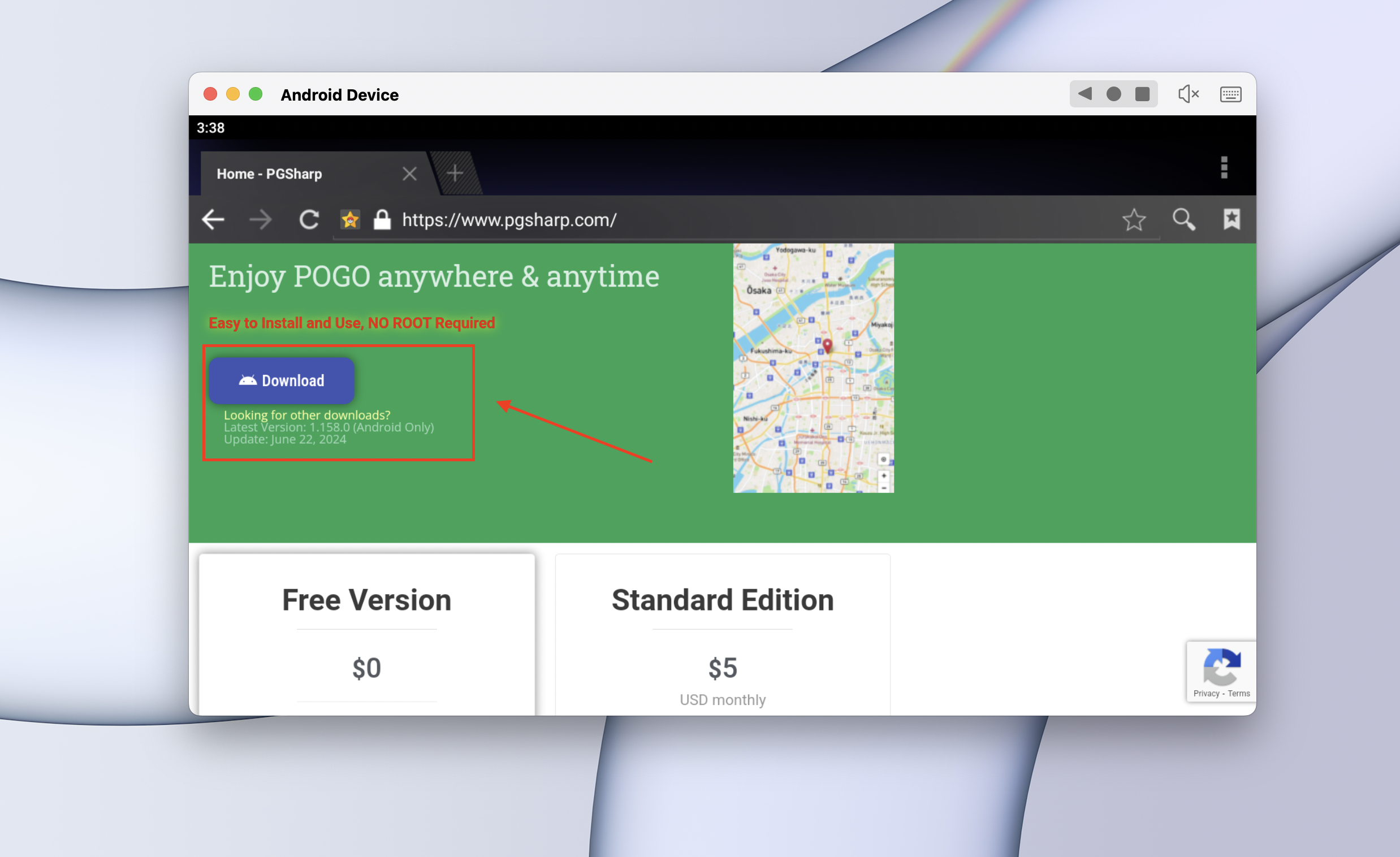 Use PGSharp on Mac: Spoof your Location on Android and Enjoy POGO