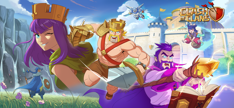 Clash of Clans August 2024: Anime Clash!