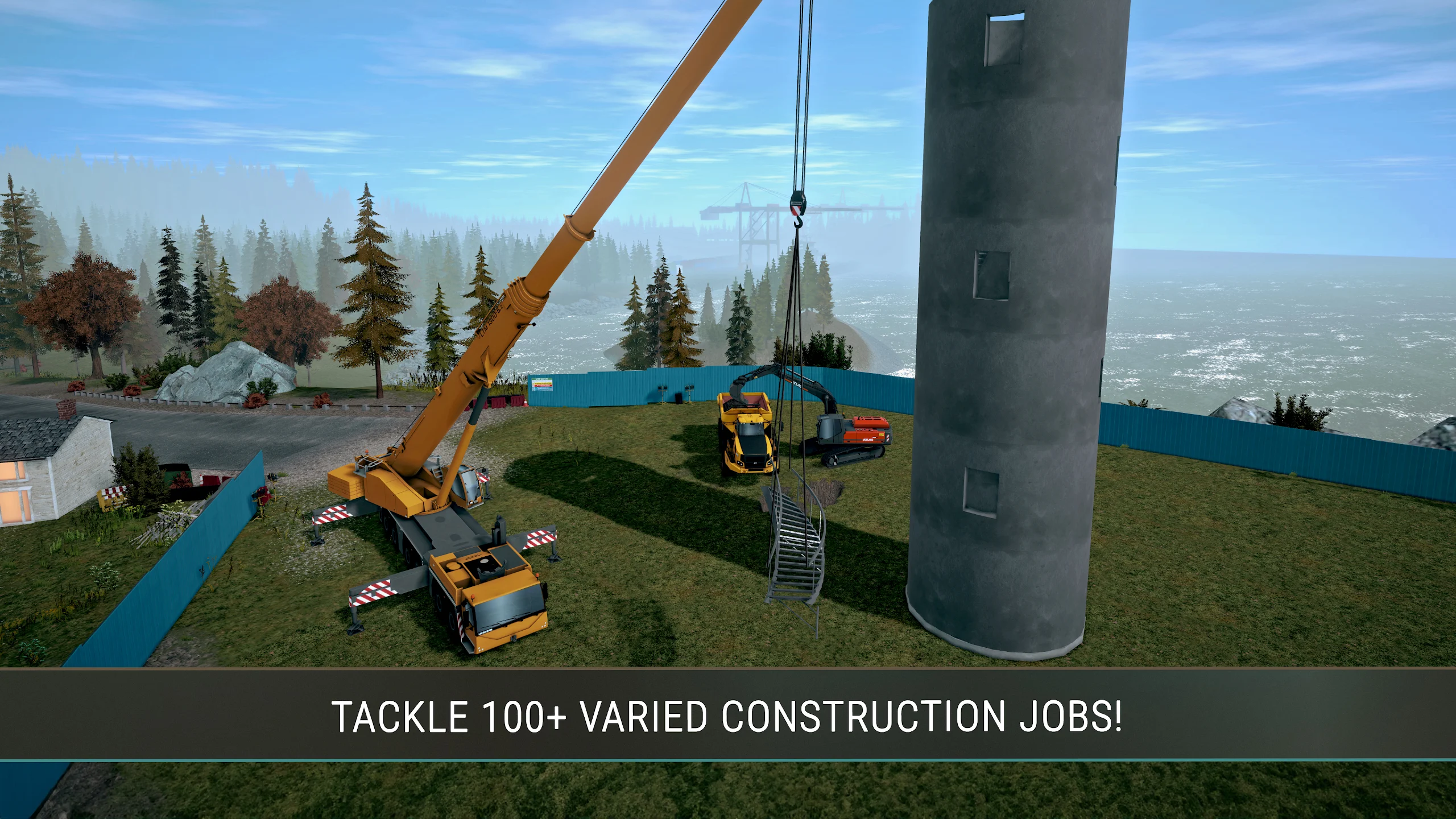 Try Construction Simulator 4 Lite Free on iOS and Android