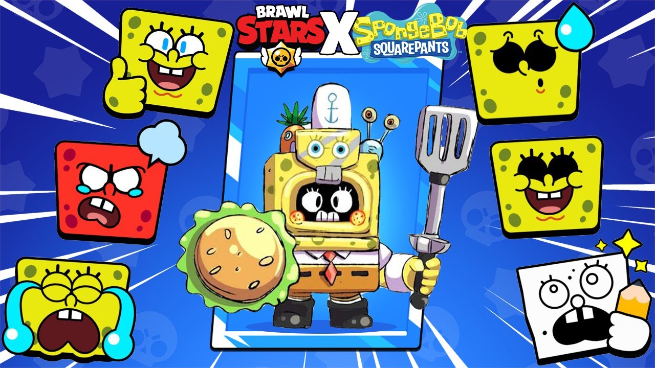 SpongeBob Power-Ups in Brawl Stars Season 30