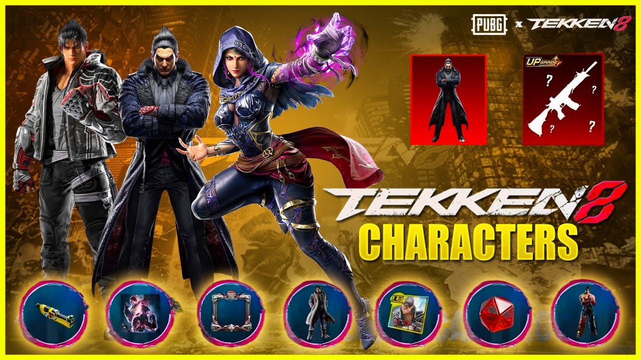 PUBG Mobile x Tekken 8: Exclusive Skins in the Prize Path Event